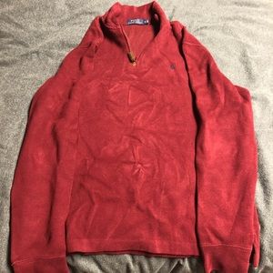 Polo Quarter zip sweater - size medium